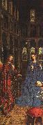 EYCK, Jan van The Annunciation sdw China oil painting reproduction